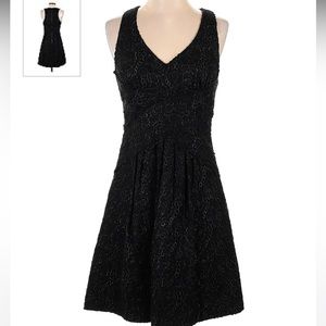 Anthropologie Leifsdottir black cocktail dress - size 6